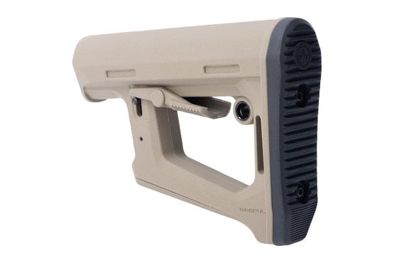 Magpul DT-PR Carbine Stock in FDE with rubber buttpad